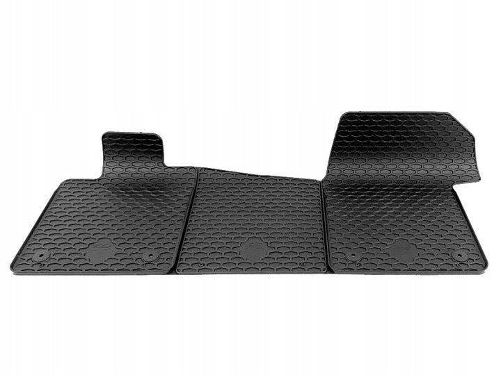 Gulvmatter Vw T7 Multivan (2021-) – Luktfrie gummi - sett forfra