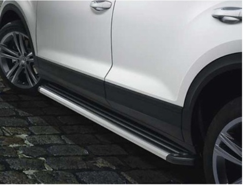 Stigtrinn fra OEM til Vw T-Roc 2017-2025 i aluminium og ABS med monteringssett