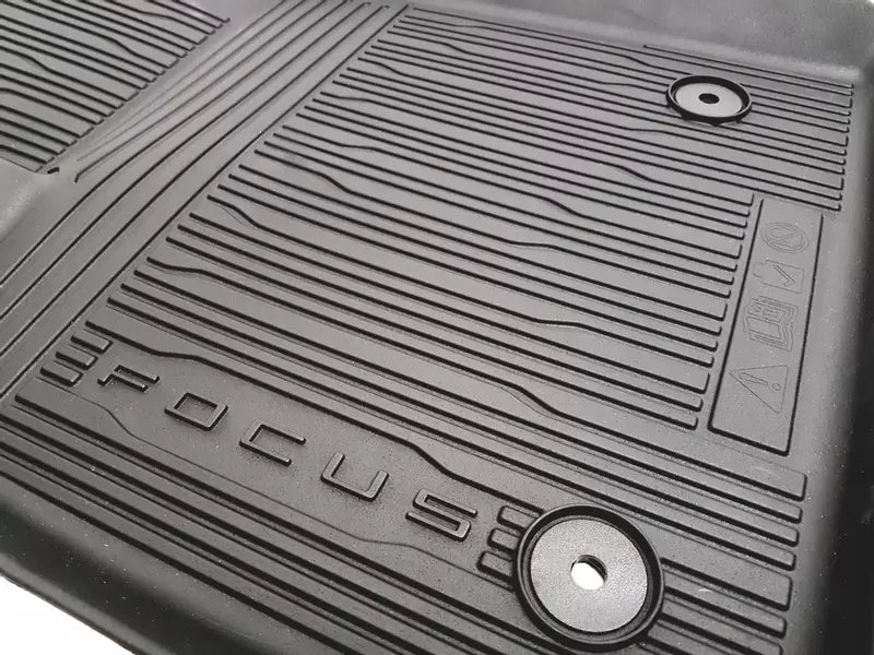 Gulvmatter Ford Focus IV (2018-) – TPE Gummi | Ford OEM - detaljer