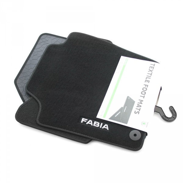VAG OEM stoffmatter til Skoda Fabia III (NJ) – antiskli og presis passform