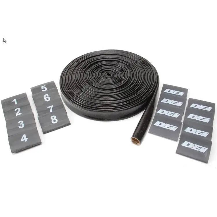 Dei Protect-a-wire 1cm x 8m Svart Silicone - Bulk Per Foot - 1