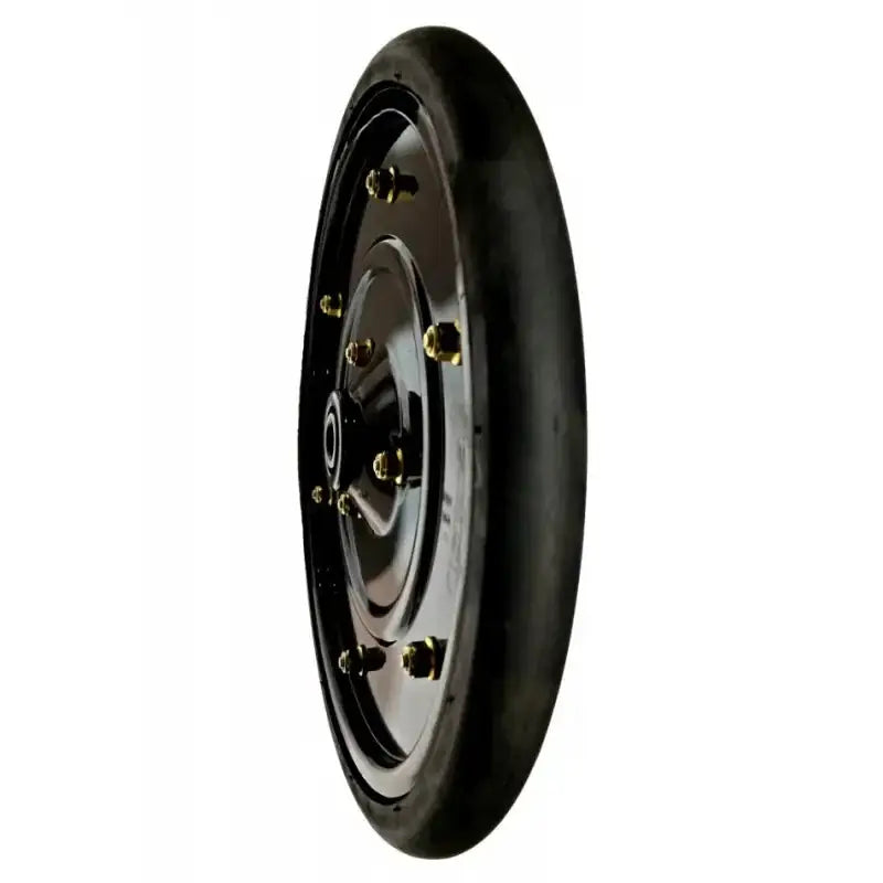 Dekk 1x12 Smooth Crown Steel Wheel 40mm Met - 1