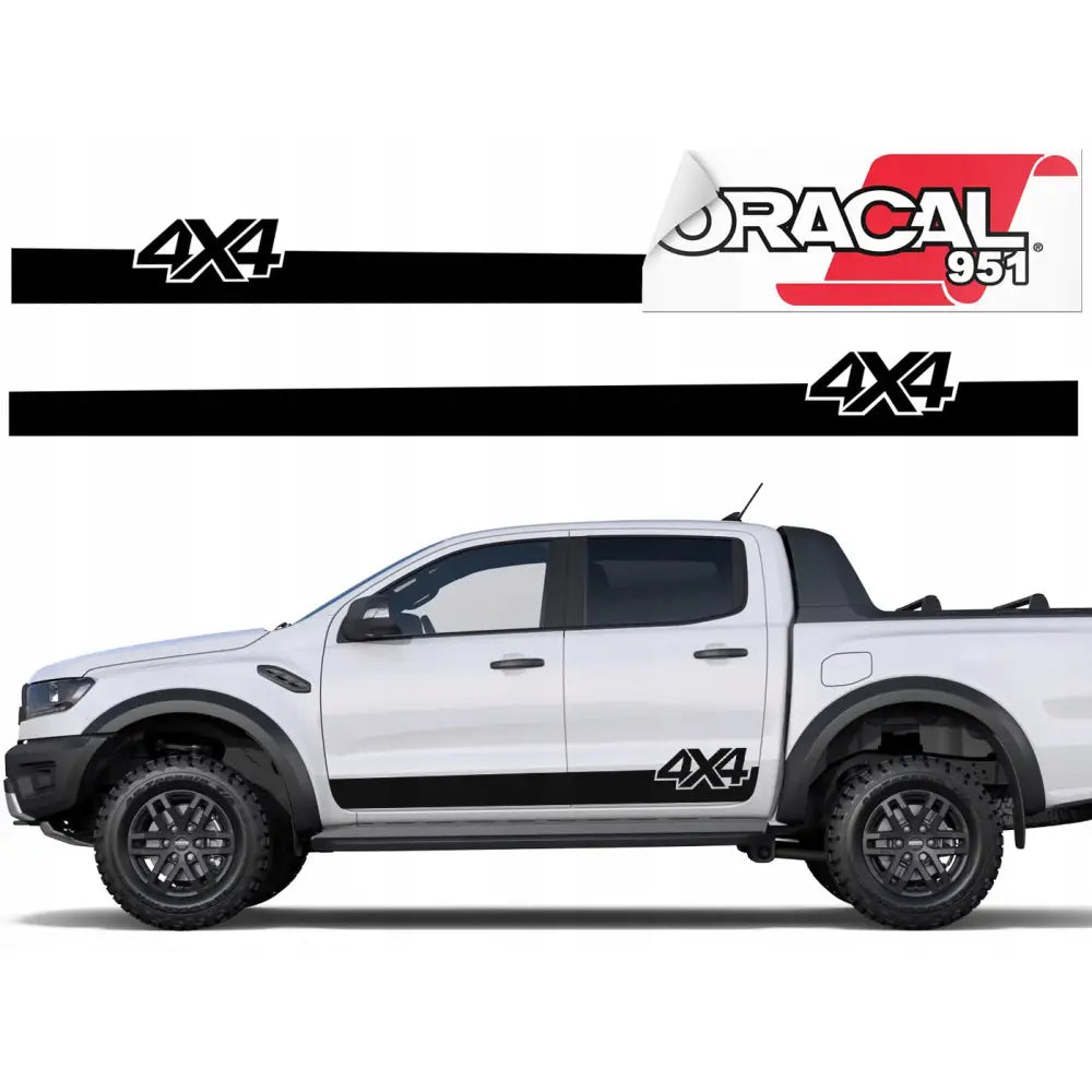 Dekorklistremerke 4x4 Off Road 290x23cm - 1