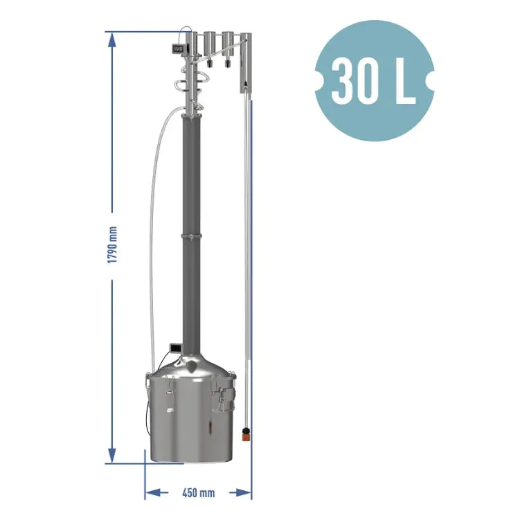Destillasjonsapparat Modulært Convex Elektrisk 30 l - Perun