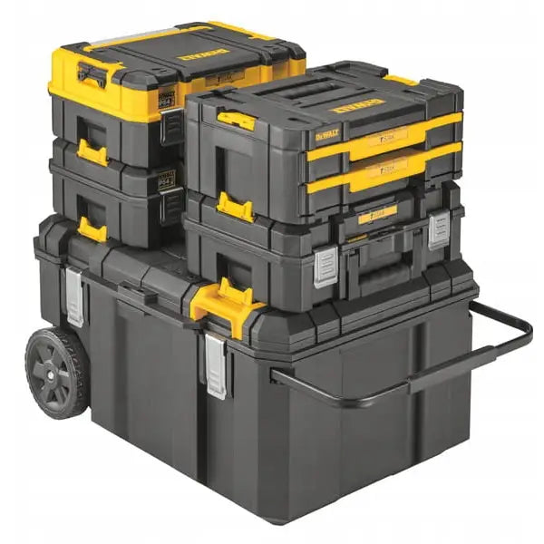 Dewalt Stort Tstak Koffert 2 Spor Skuffer Hjul - 4