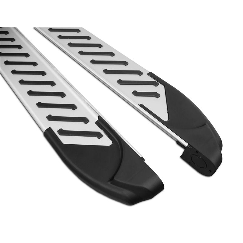 Stigtrinn ARP til Suzuki Grand Vitara 2005-2016 i aluminium og ABS, krom-svart, enkel montering uten boring