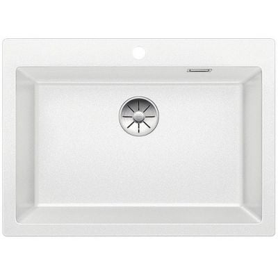 Blanco Pleon 8 kjøkkenvask i hvit Silgranit PuraDur granittkompositt 700x510 mm