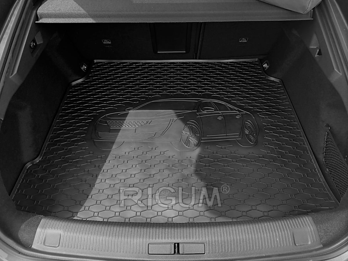 Rigum bagasjeromsmatte til Peugeot 508 II Sedan – svart titanium