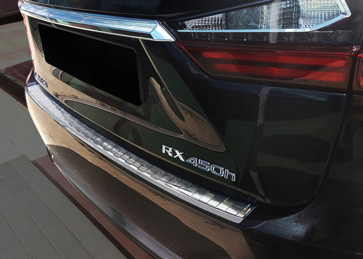 Avisa bakfangerbeskytter til Lexus RX IV / Silver Edition – rustfritt stål
