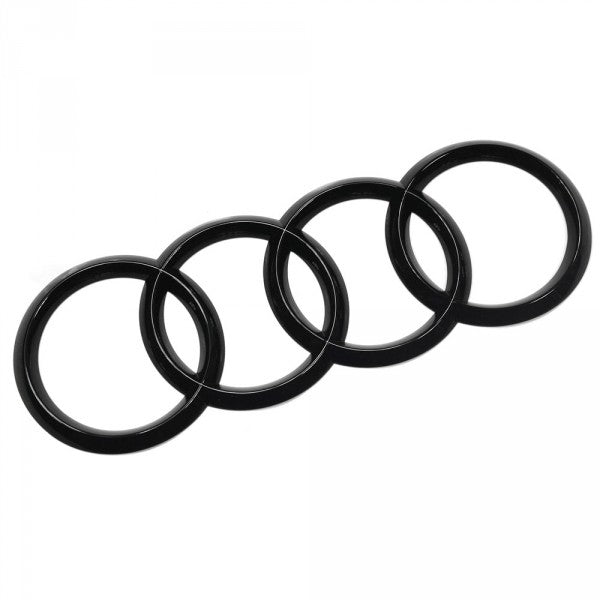 Emblem og logo til Audi A7 Sportback 4K > Black Glossy i svart blank finish, perfekt til bakluke