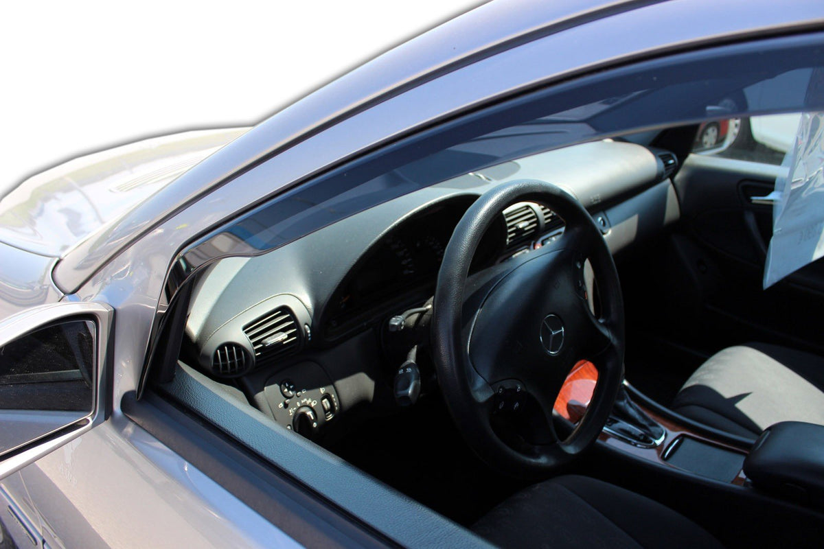 Heko vindavviser til Mercedes C (W203) Sedan – sort transparent