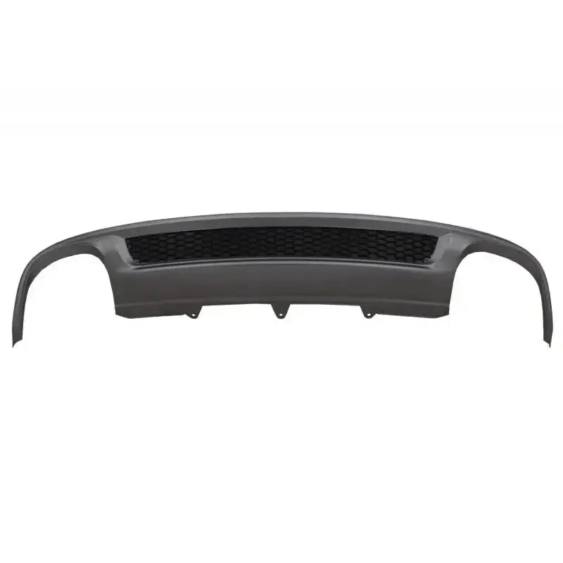 Diffuser Audi A4 B8 Facelift Limousine/avant 12-15 With Muffler Tips Polished S-line Design - 2