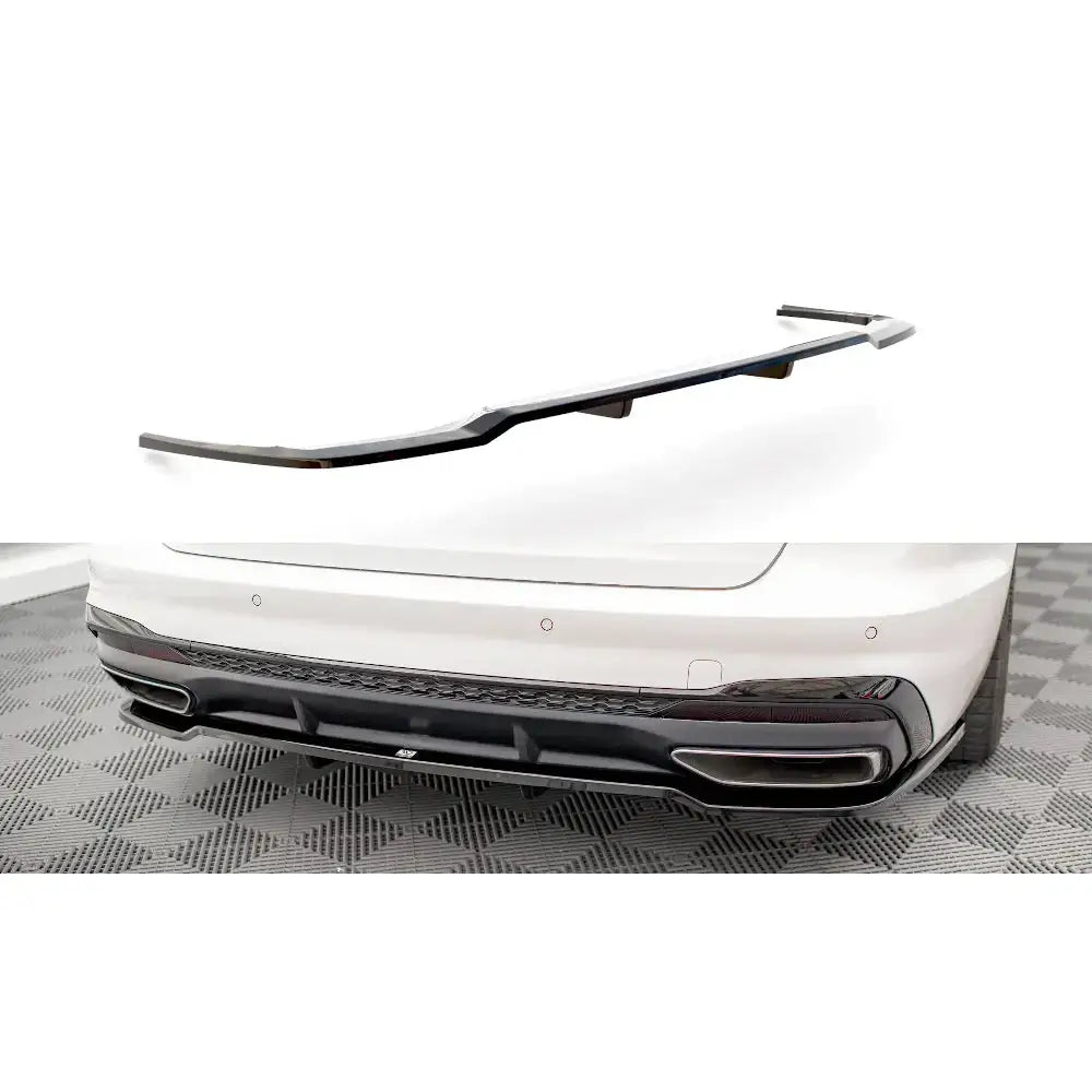 Diffuser Audi A4 B9 19- S-line Facelift - Central Rear Splitter - 1