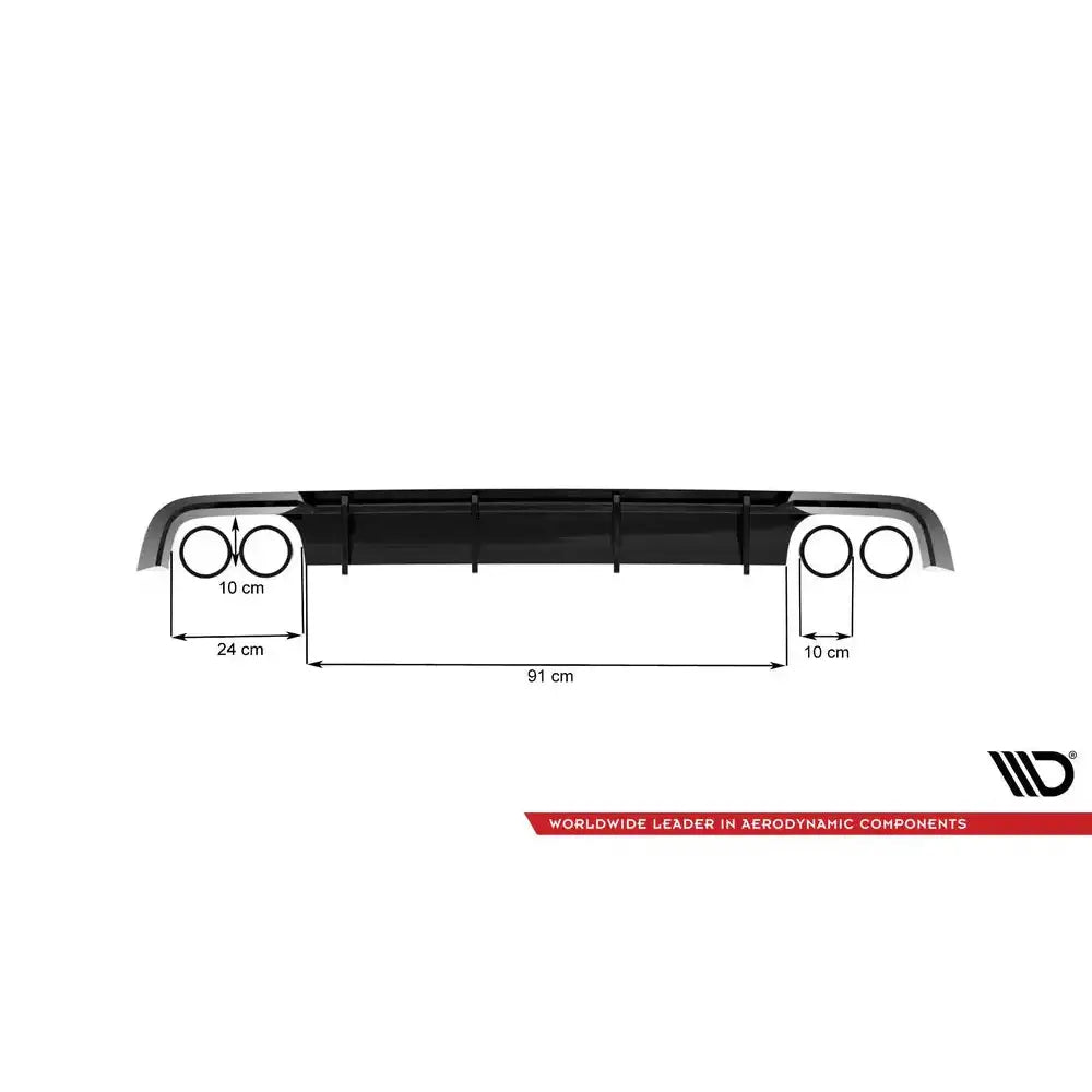 Diffuser Audi S6 / A6 S-line C7 Fl 15-17 - 9