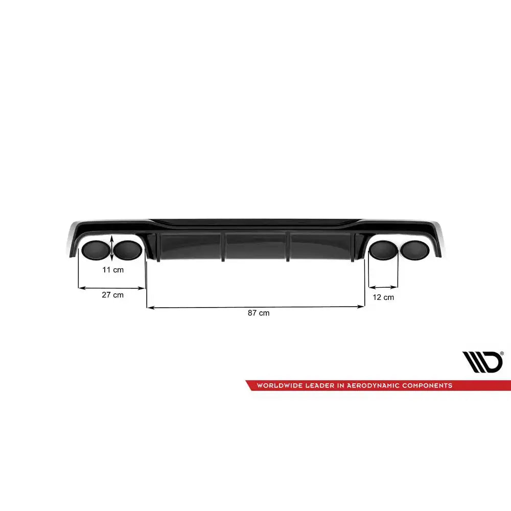 Diffuser Audi S6 C8 18- - 4