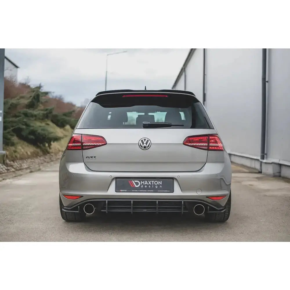 Diffuser Bak Racing-kvalitet V.1 Vw Golf 7 Gti - 5