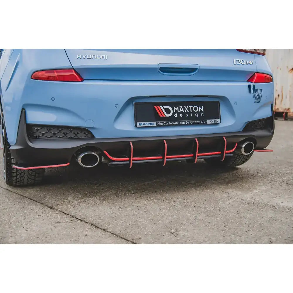 Diffuser bak Racing V.1 Hyundai I30 n Mk3 Hatchback