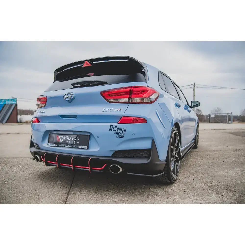 Diffuser bak Racing V.1 Hyundai I30 n Mk3 Hatchback