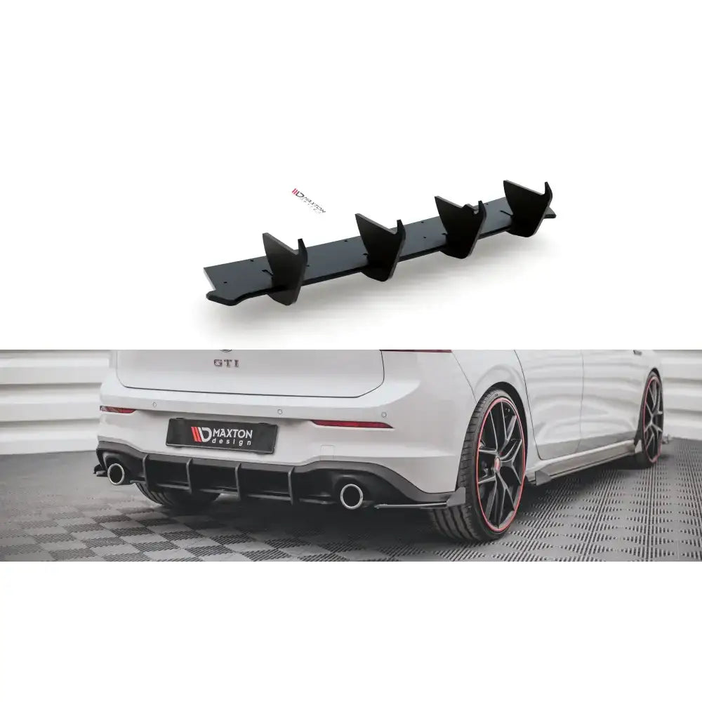 Diffuser Bak Racing V.1 Volkswagen Golf 8 Gti 20- - 1