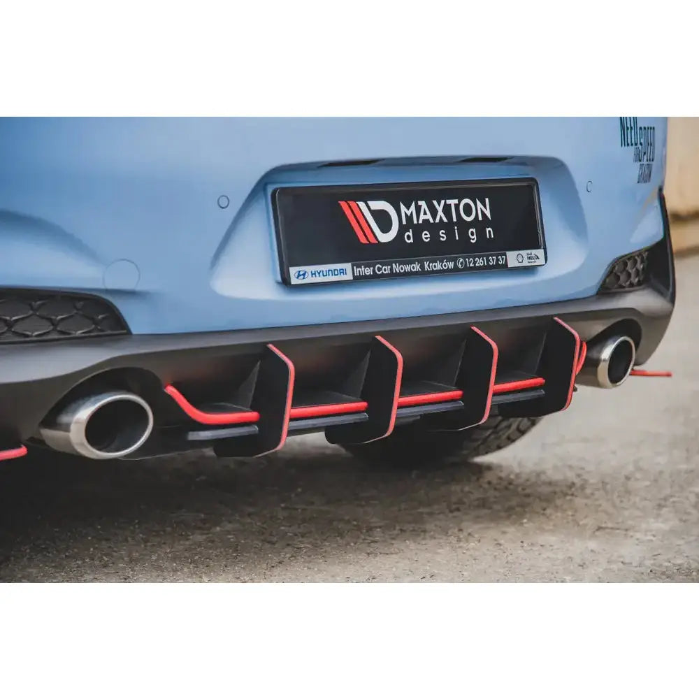 Diffuser bak Racing V.2 Hyundai I30 n Mk3 Hatchback