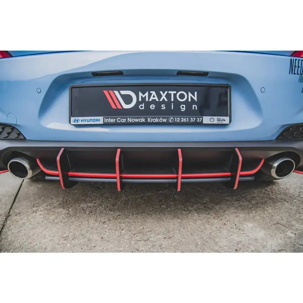 Diffuser bak Racing V.2 Hyundai I30 n Mk3 Hatchback