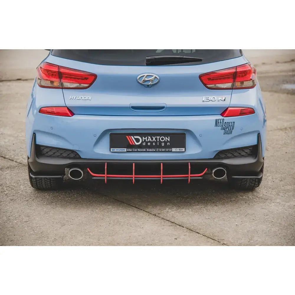 Diffuser bak Racing V.2 Hyundai I30 n Mk3 Hatchback