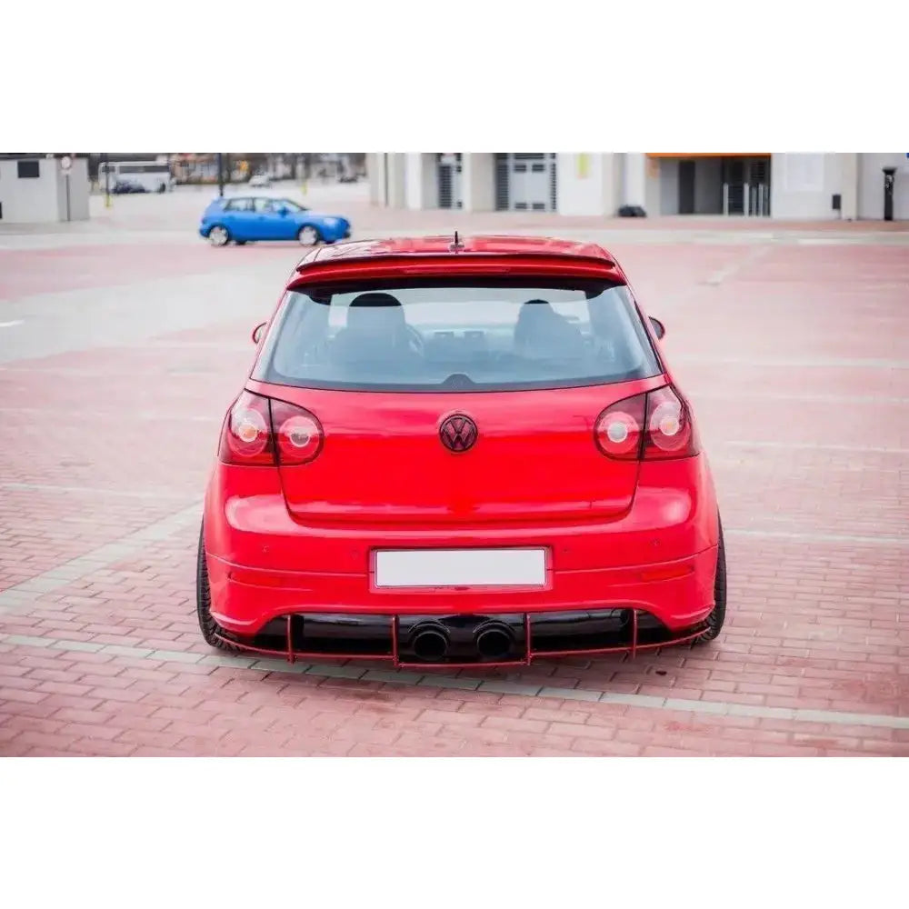 Diffuser Bak Vw Golf v R32 - 3