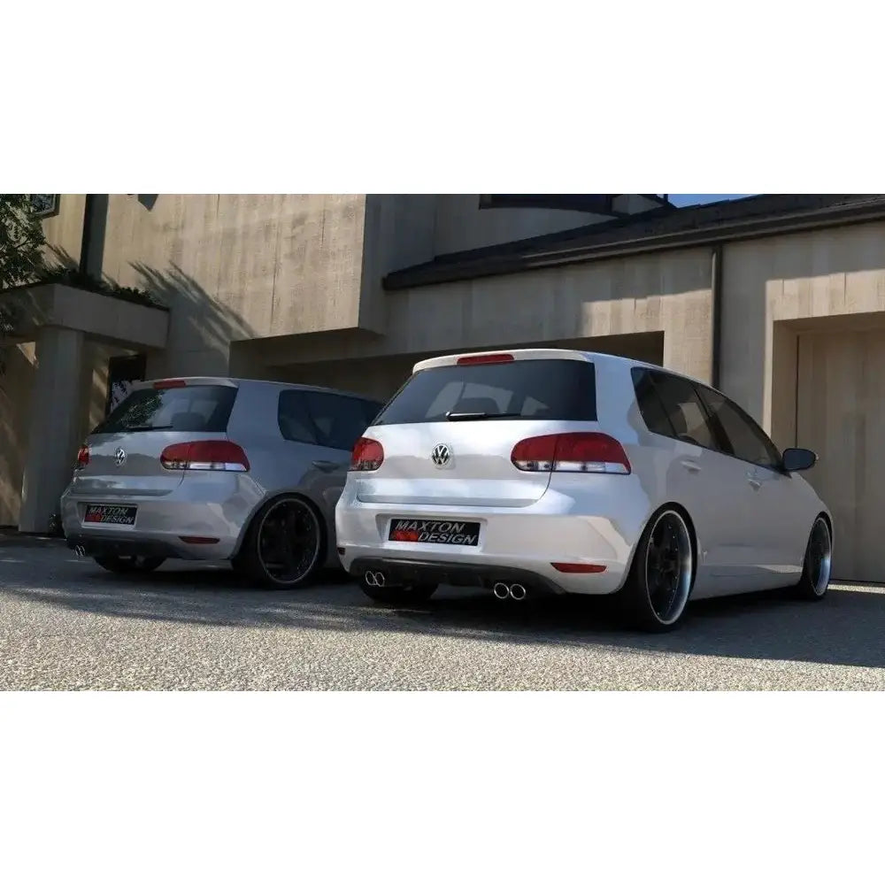 Diffuser Bak Vw Golf Vi With 2 Exhaust Hole - 1