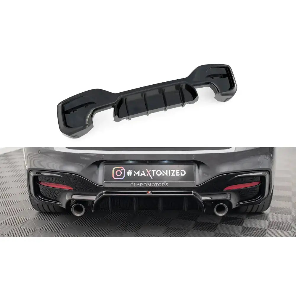 Diffuser Bmw 1 F20/ F21 Facelift M-power 15- - 1