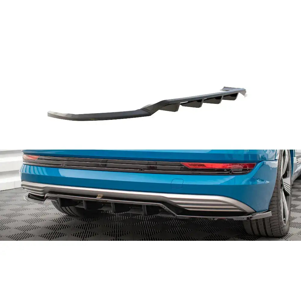 Diffuser (central Rear Splitter) - Audi E-tron 18-22 - 1