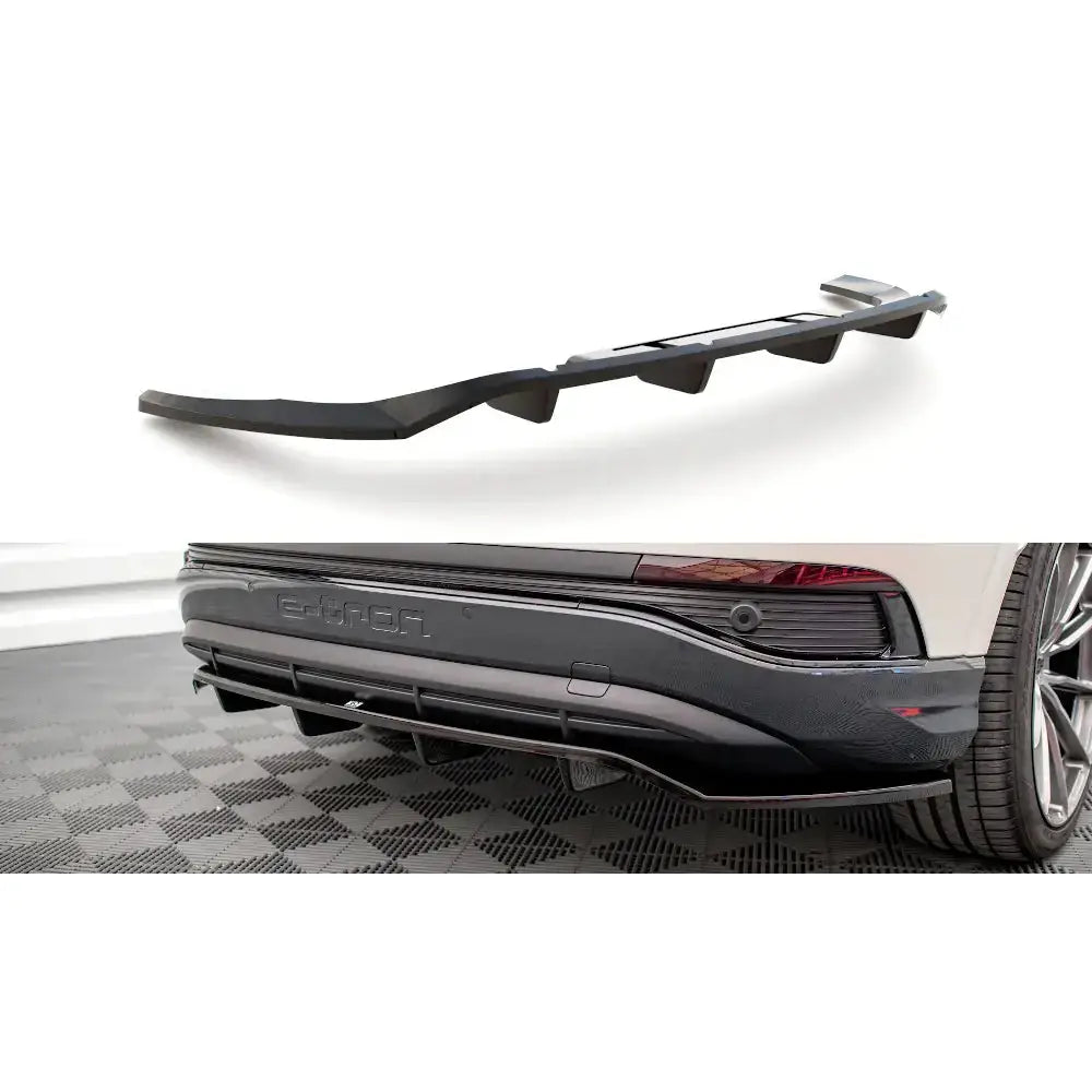 Diffuser (central Rear Splitter) - Audi Q4 E-tron Sportback Mk1 21- - 1