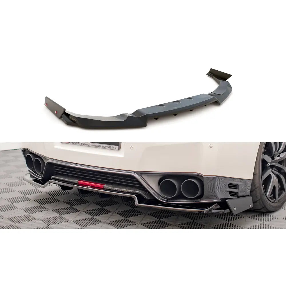 Diffuser + Flaps - Nissan Gtr R35 Facelift 11-16 - 1