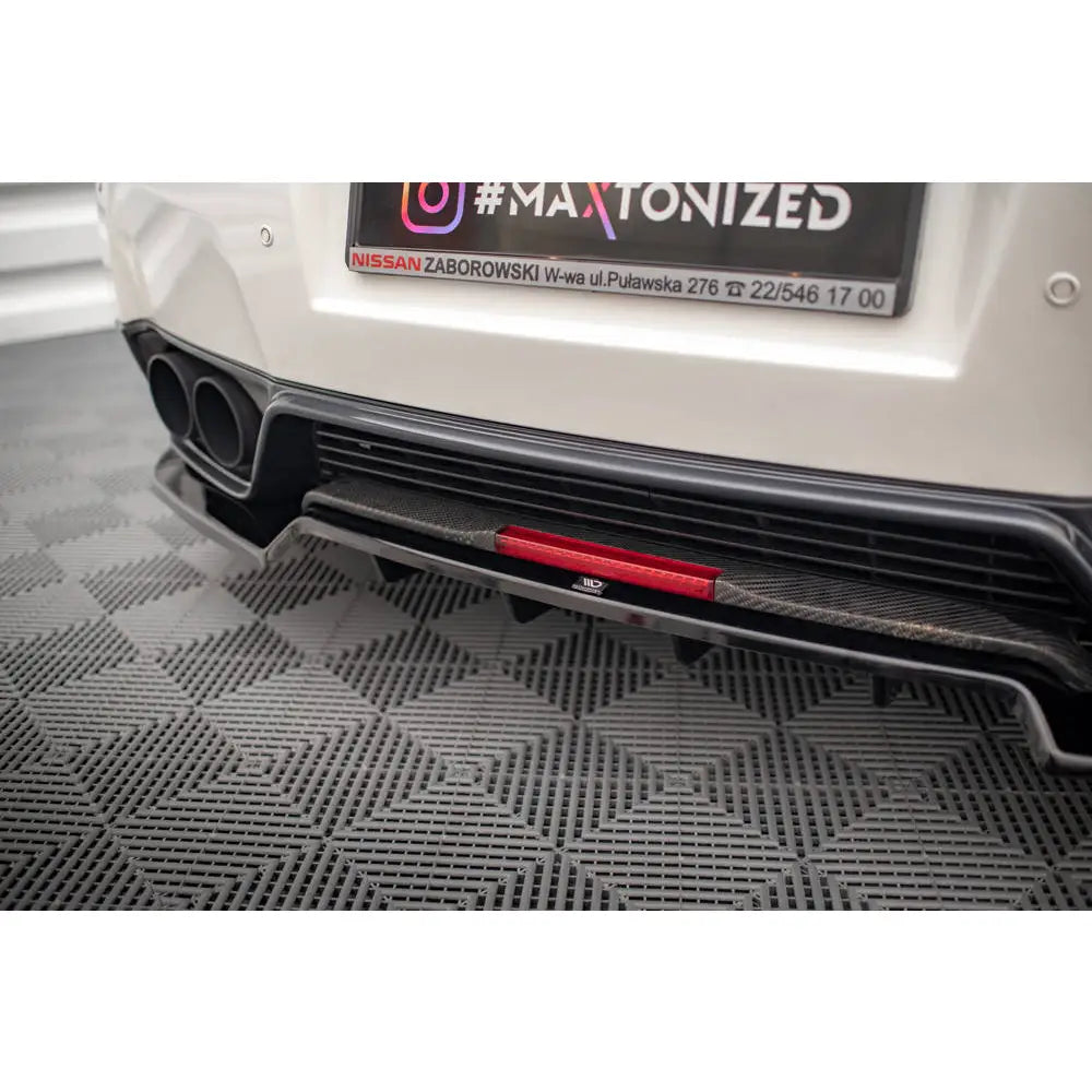 Diffuser + Flaps - Nissan Gtr R35 Facelift 11-16 - 2