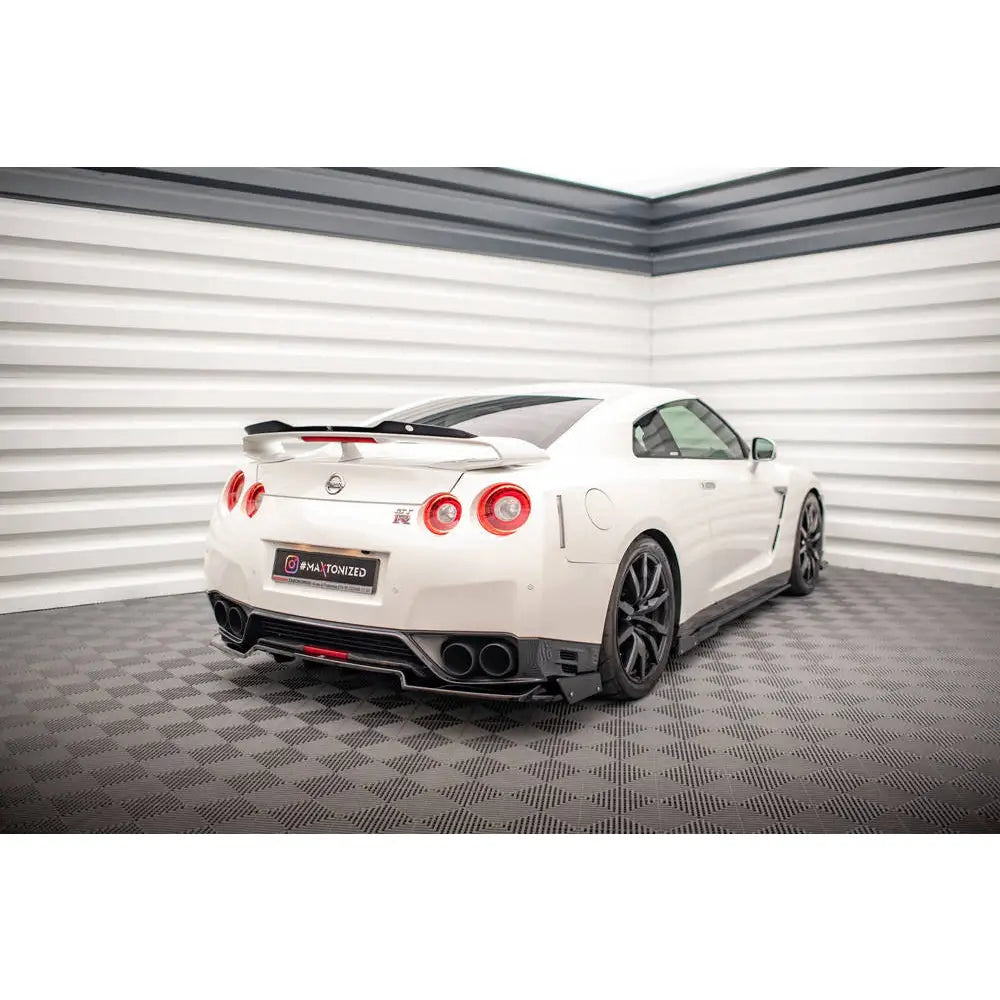 Diffuser + Flaps - Nissan Gtr R35 Facelift 11-16 - 3