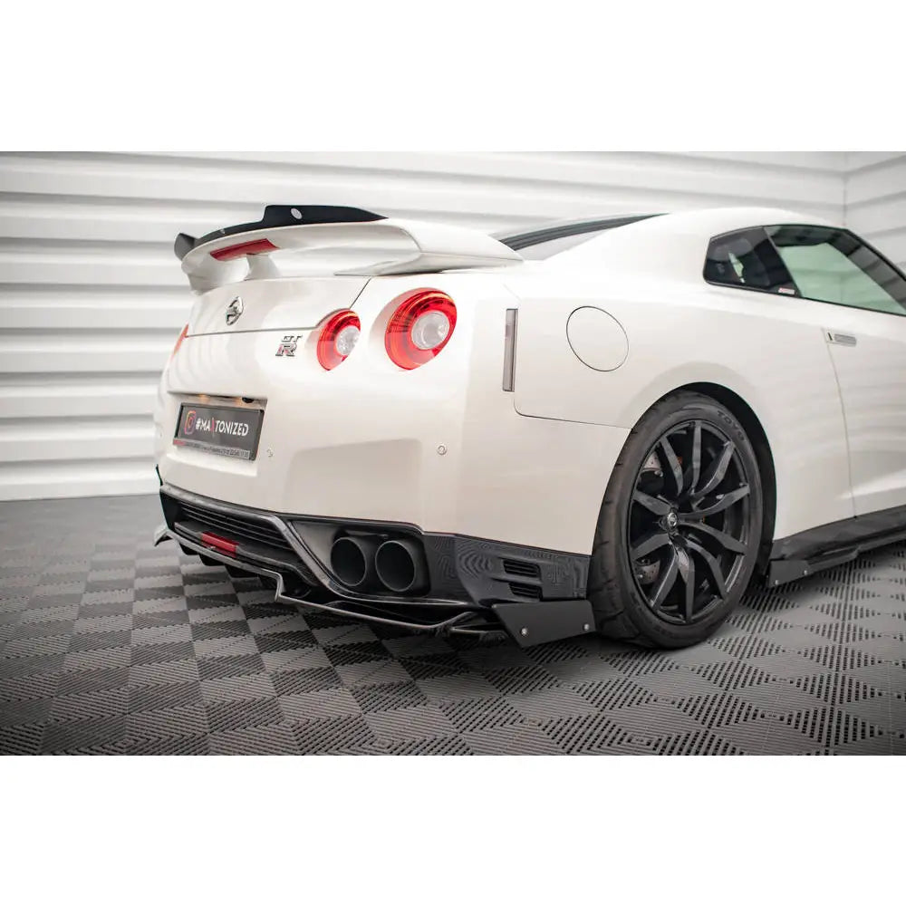 Diffuser + Flaps - Nissan Gtr R35 Facelift 11-16 - 4