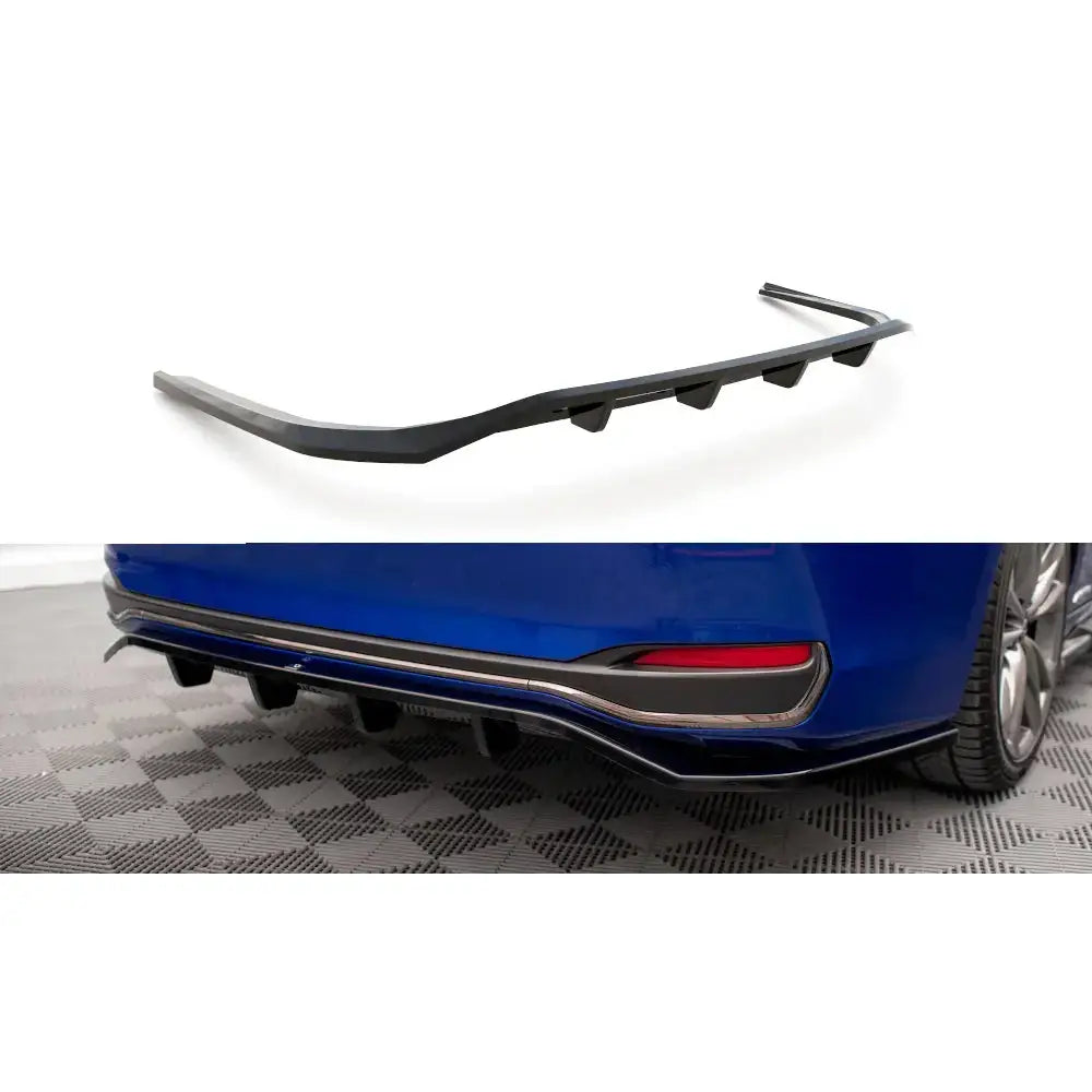 Diffuser Lexus Es 19- f Sport Mk7 - Central Rear Splitter - 1