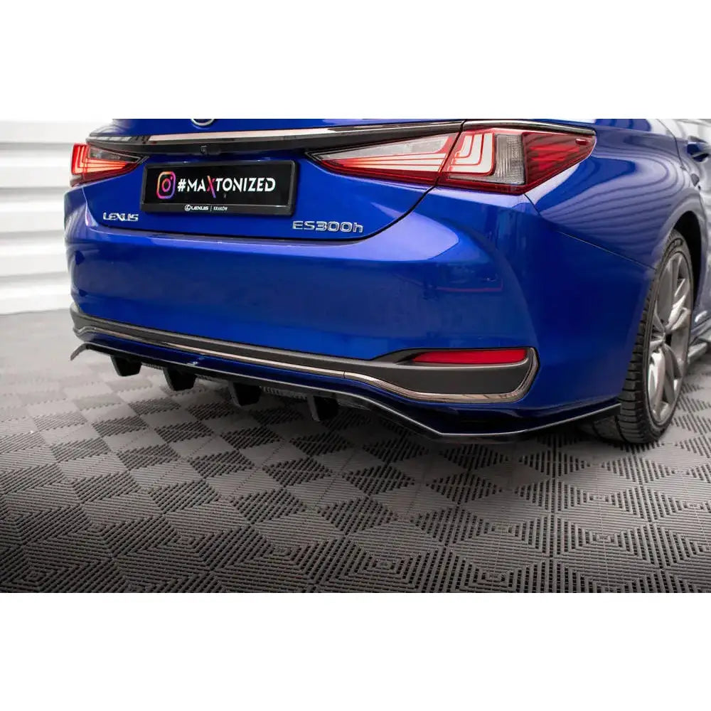 Diffuser Lexus Es 19- f Sport Mk7 - Central Rear Splitter - 3