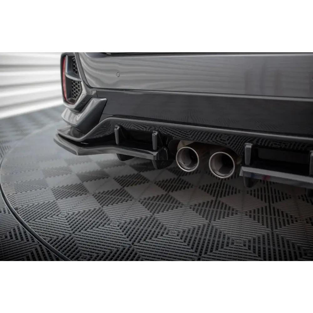 Diffuser med Flaps Honda Civic Sport Mk 10 Facelift