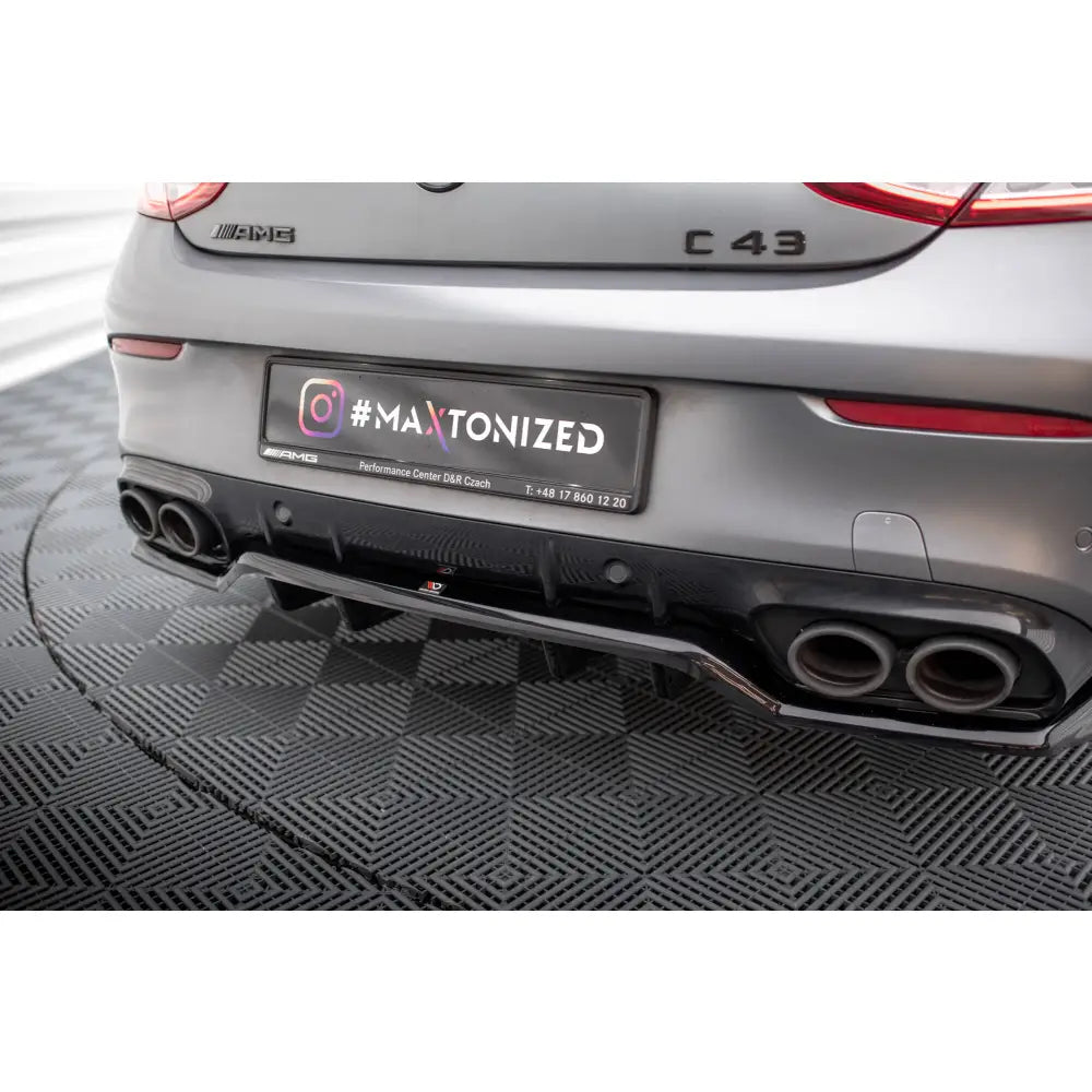 Diffuser Mercedes-amg C43 Coupe C205 Facelift - 3