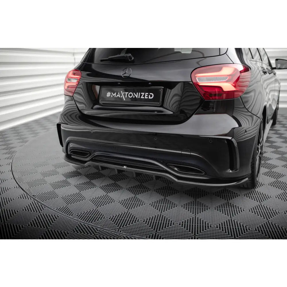 Diffuser Mercedes-benz a Amg-line W176 Facelif - 4