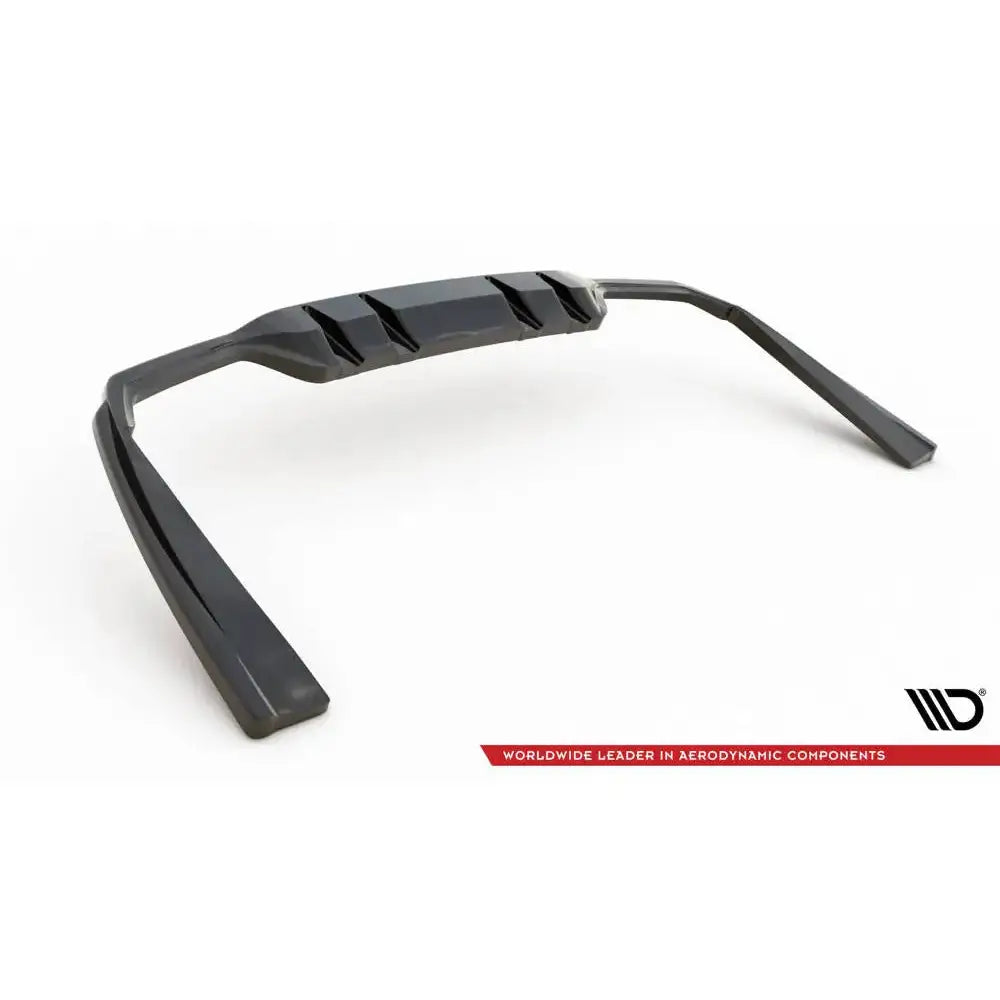 Diffuser Mercedes C-klasse W205 18-21 Sedan Amg 43 Facelift - Central Rear Splitter - 6