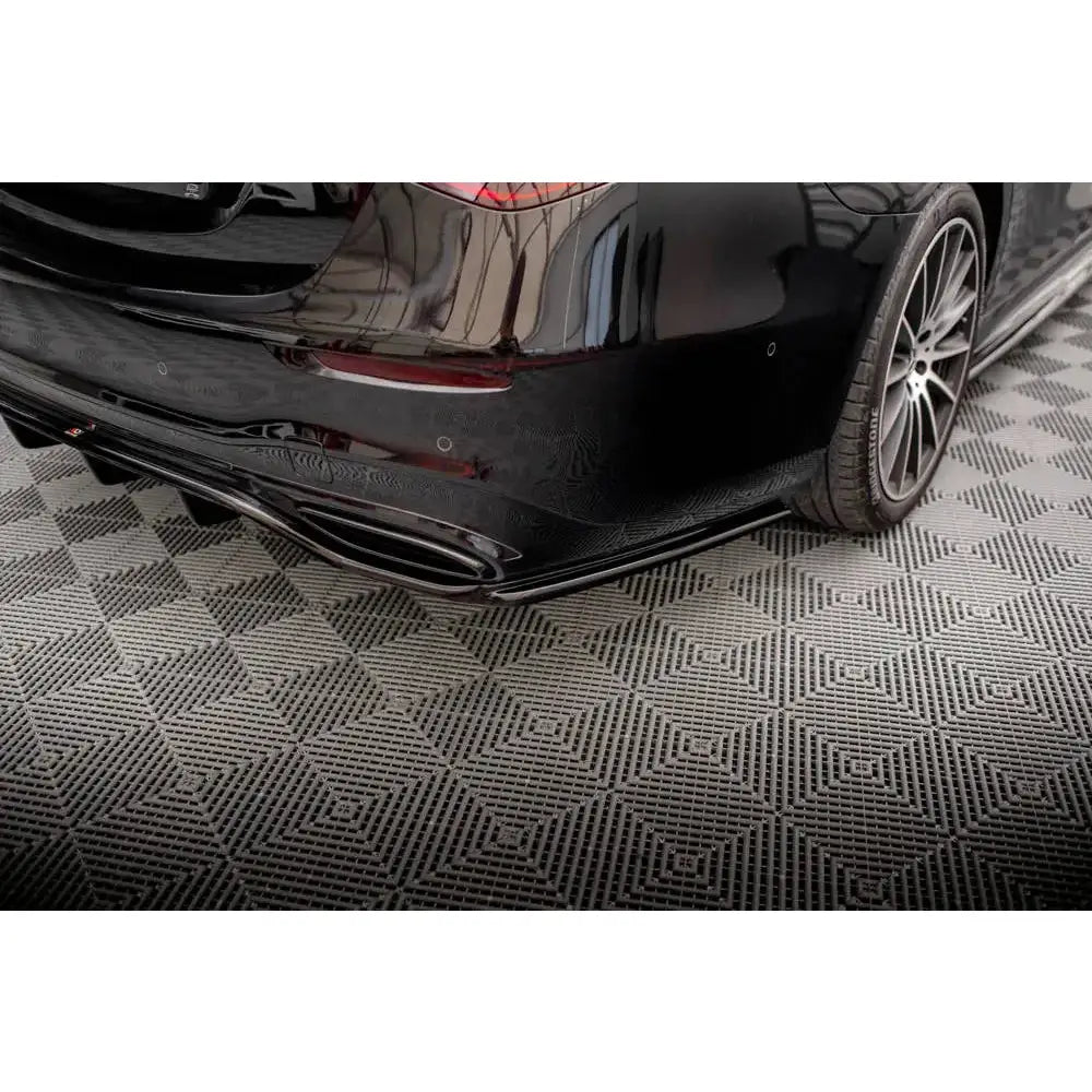 Diffuser Mercedes S-klasse W223 20- Amg-line - Central Rear Splitter - 4