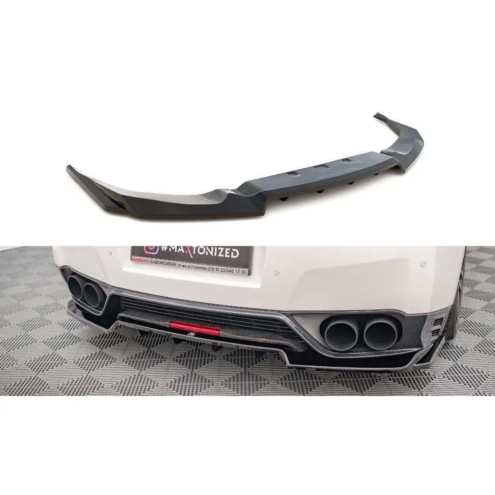 Diffuser Nissan Gtr R35 Facelift 11-16 - 1