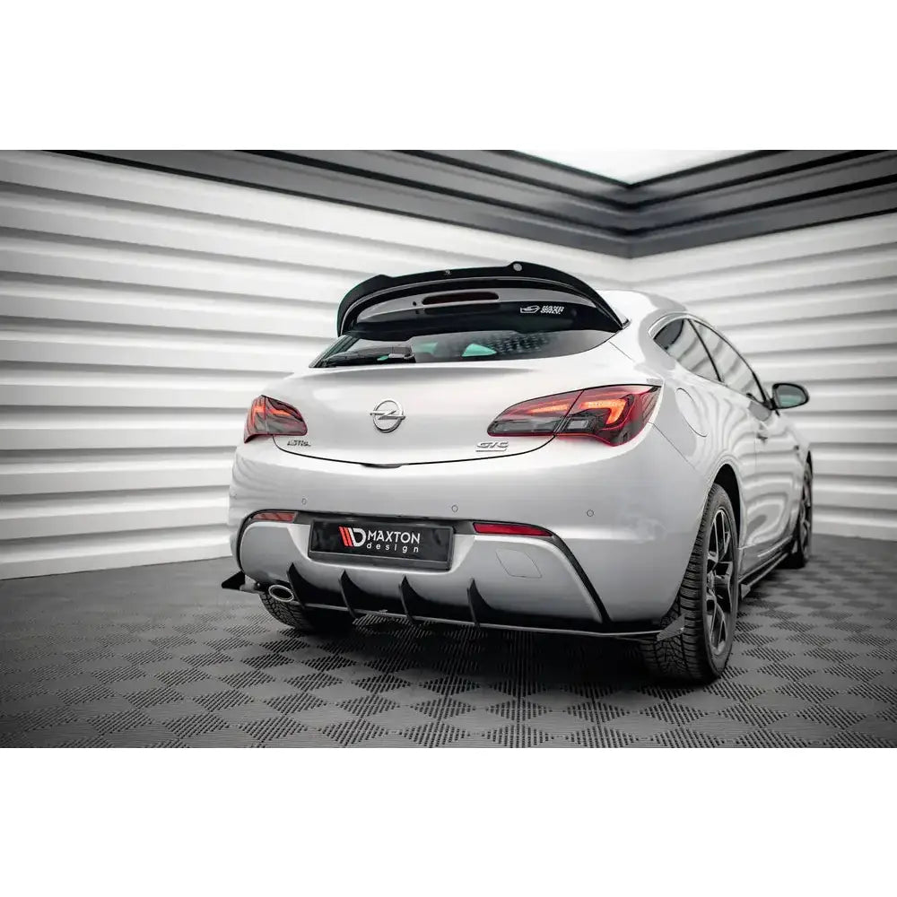 Diffuser (rear Valance) Street Pro + Flaps - Opel Astra Gtc Opc-line j 11-18 - 2