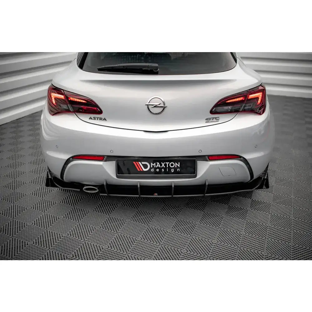 Diffuser (rear Valance) Street Pro + Flaps - Opel Astra Gtc Opc-line j 11-18 - 3