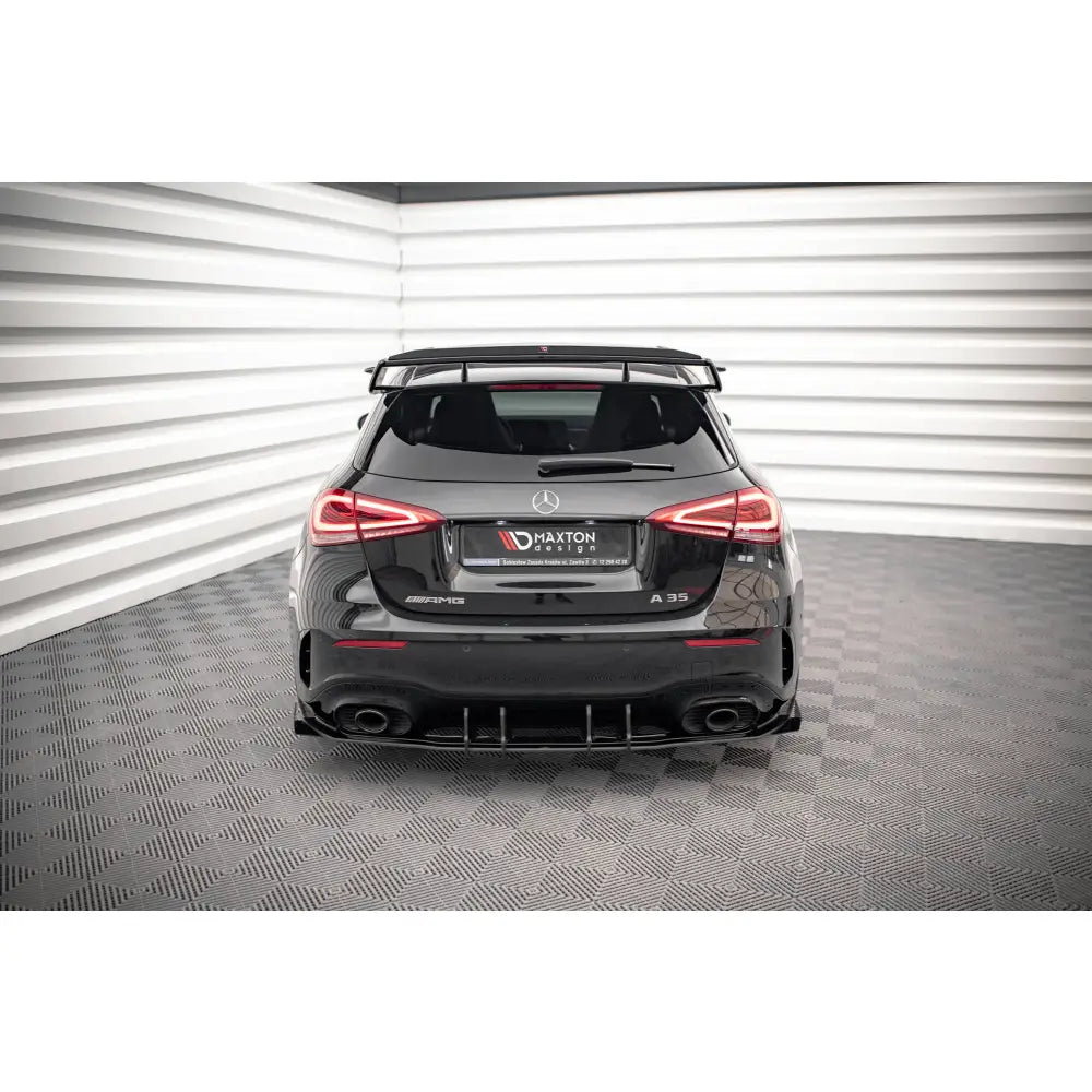 Diffuser Street Pro Med Flaps Mercedes A35 Amg Hatchback Aero Pack W177 - 2