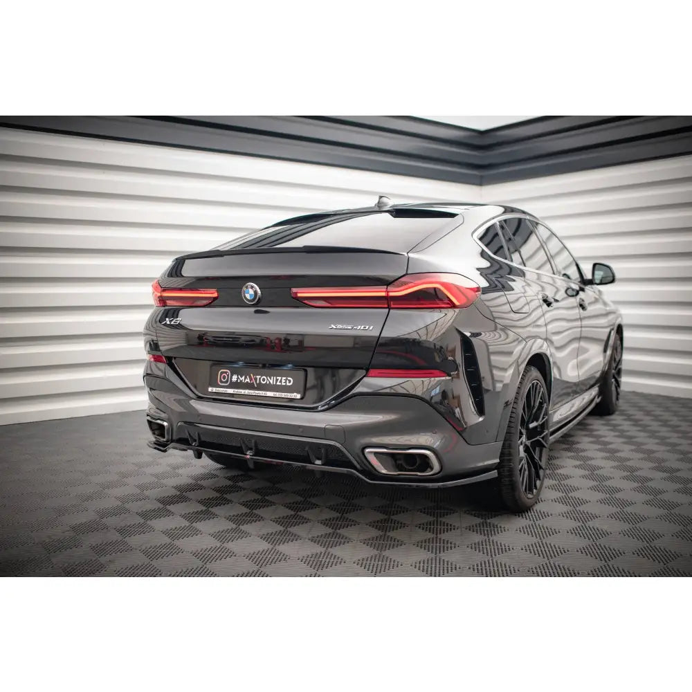 Diffuser V2 Bmw X6 M-pack G06