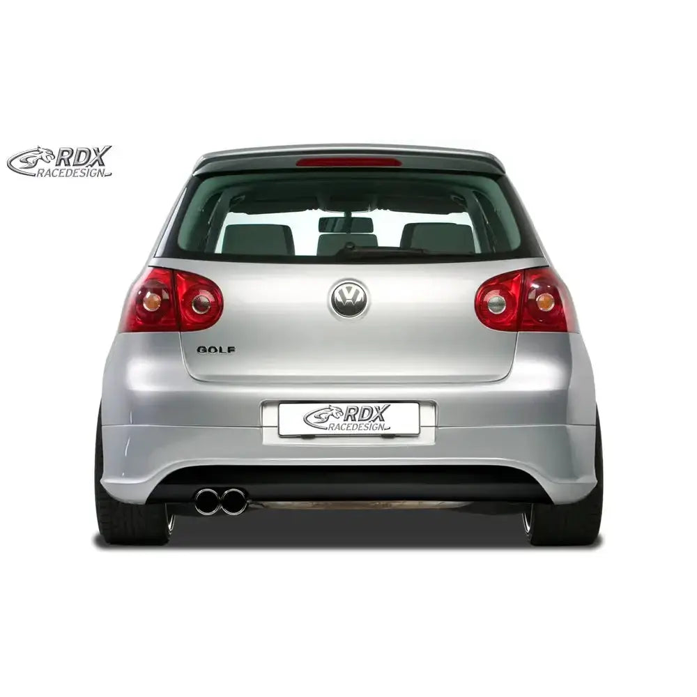 Diffuser Volkswagen Golf 5 03-09 R32 Clean With Exhaust Hole Left - 4