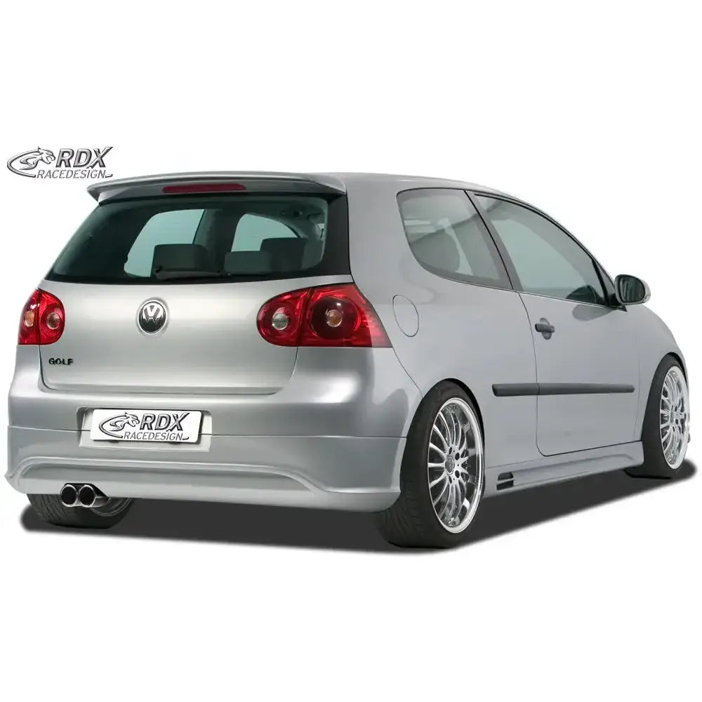 Diffuser Volkswagen Golf 5 03-09 R32 Clean With Exhaust Hole Left - 6