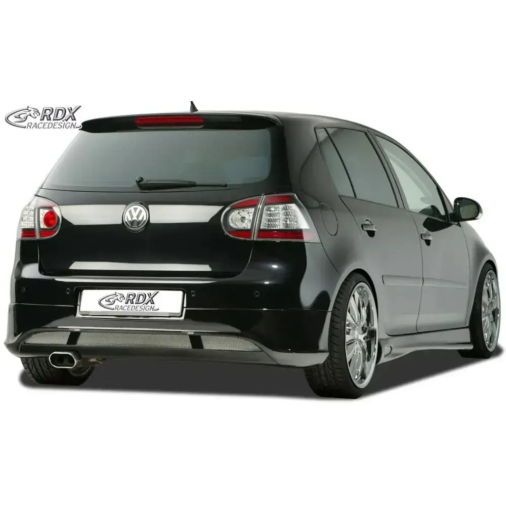 Diffuser Volkswagen Golf 5 03-09 V2 With Exhaust Hole Left - 2